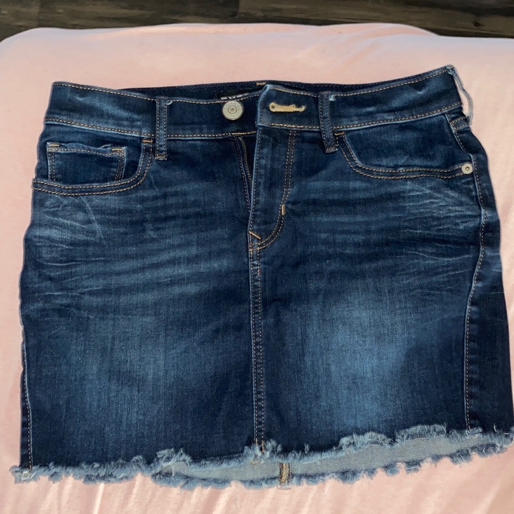 jean skirt